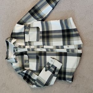 Oversized Plaid Sherpa Lined Shacket